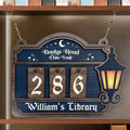 Books Read, Book Lover - Personalized Hanging Bookshelf Counter
